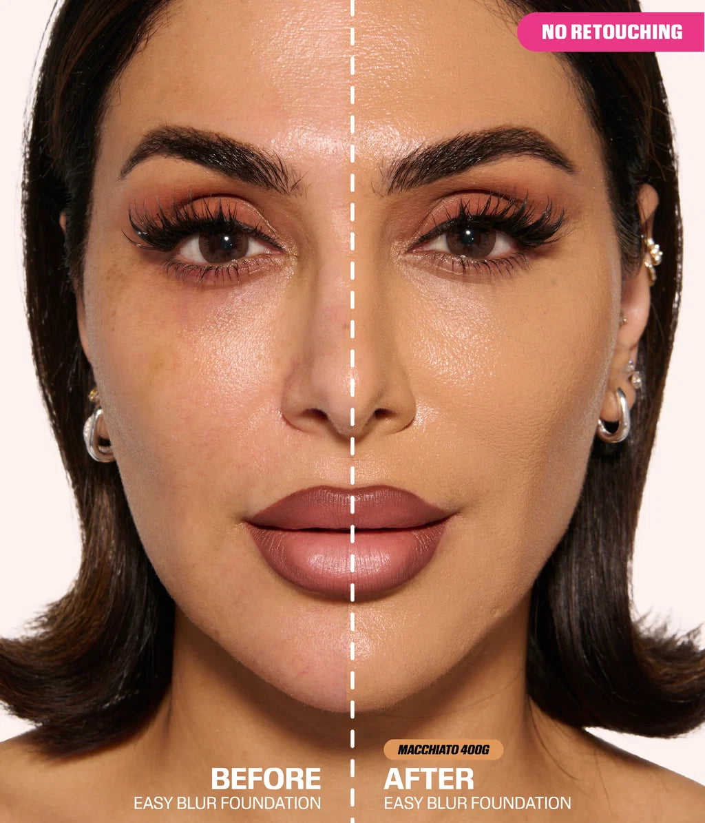 HUDA BEAUTY Easy Blur Natural Airbrush Foundation with Niacinamide