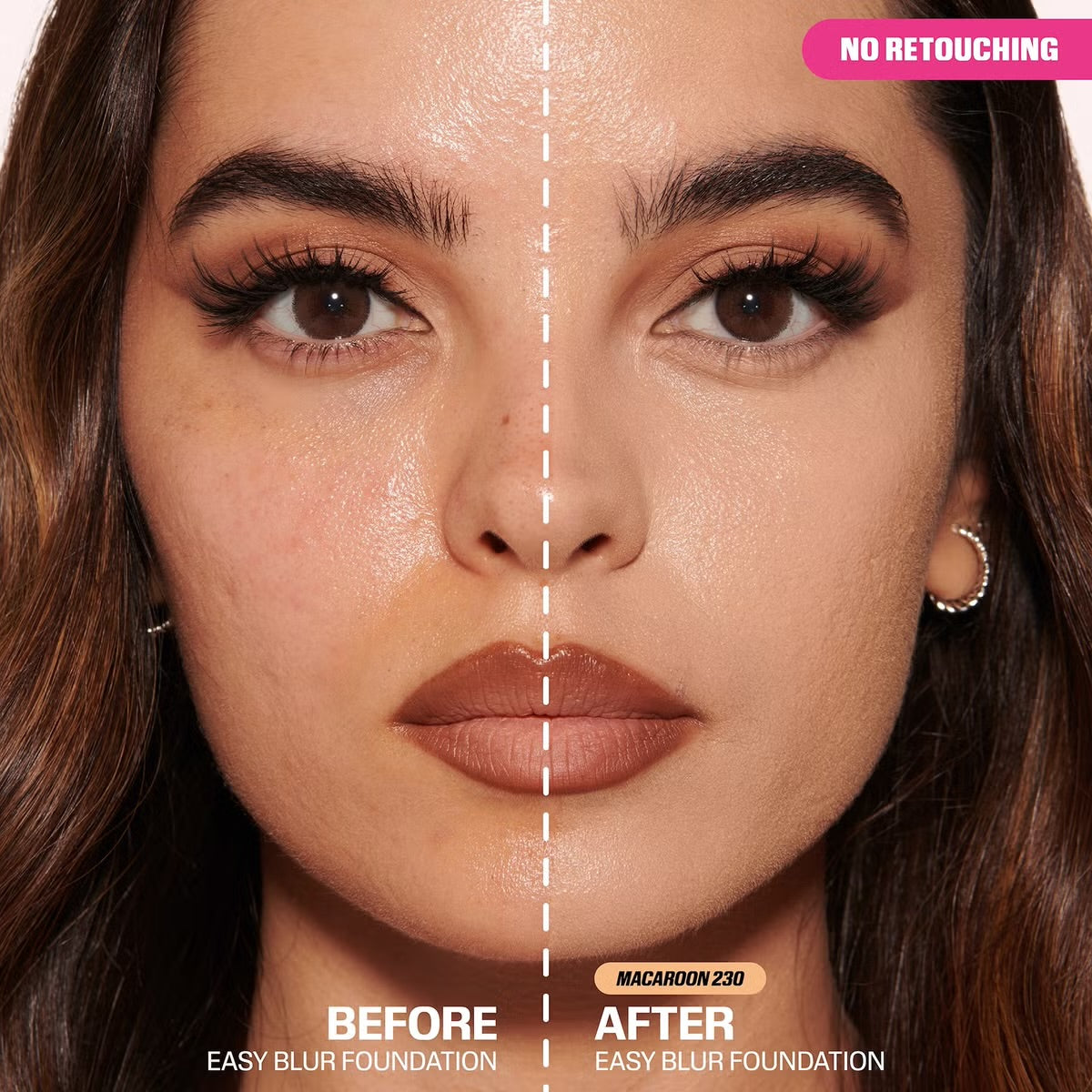 HUDA BEAUTY Easy Blur Natural Airbrush Foundation with Niacinamide