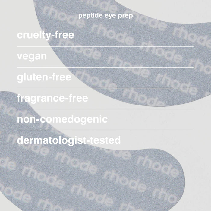 rhode Peptide Eye Prep Depuffing Eye Patches