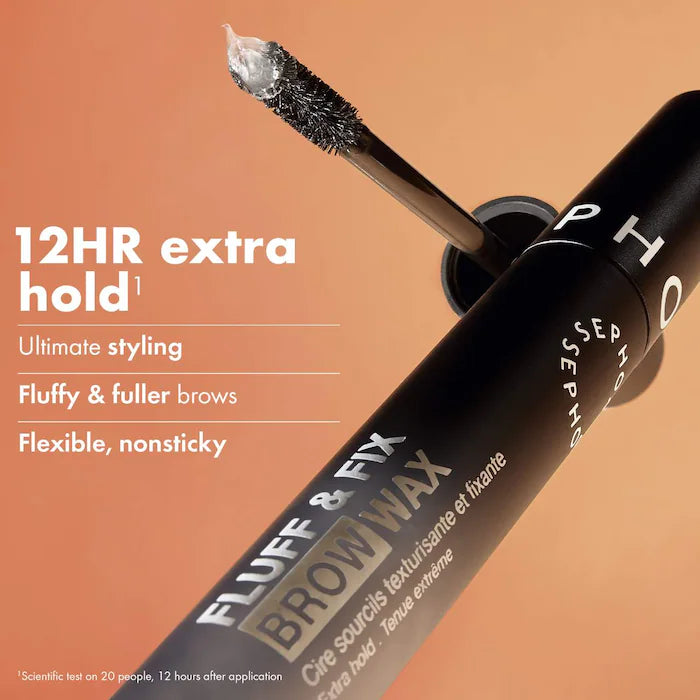 SEPHORA COLLECTION Fluff & Fix 12HR Brow Wax for Lamination Effect