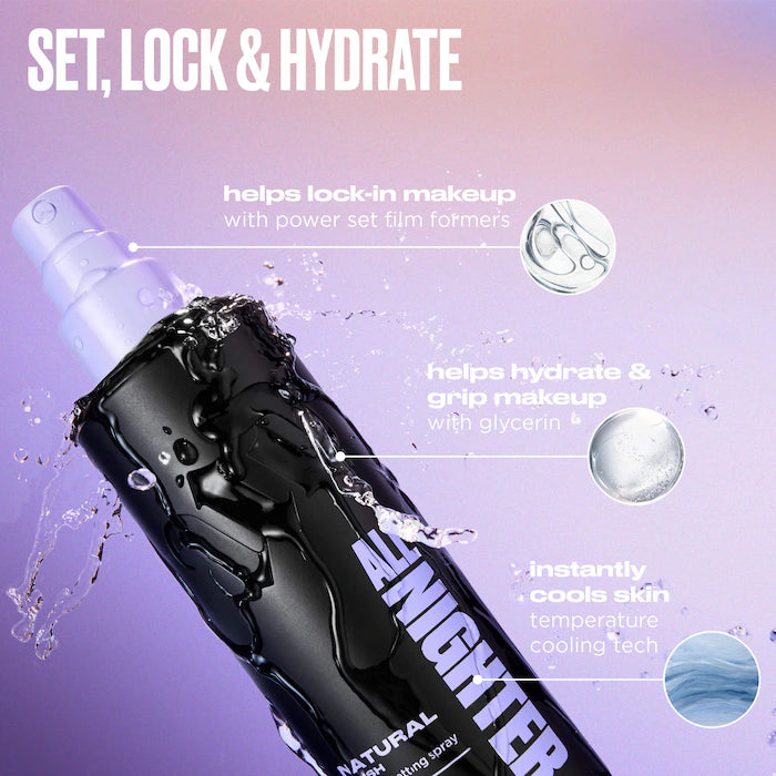 Urban Decay All Nighter Waterproof Natural Finish Setting Spray with 24HR Wear